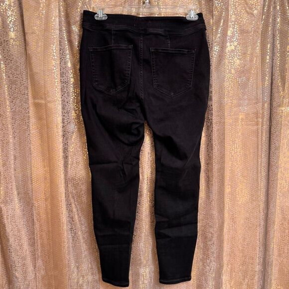 Lane Bryant Black Magic Waistband High Rise Jeggings Skinny Jeans Size 14 - Picture 2 of 9